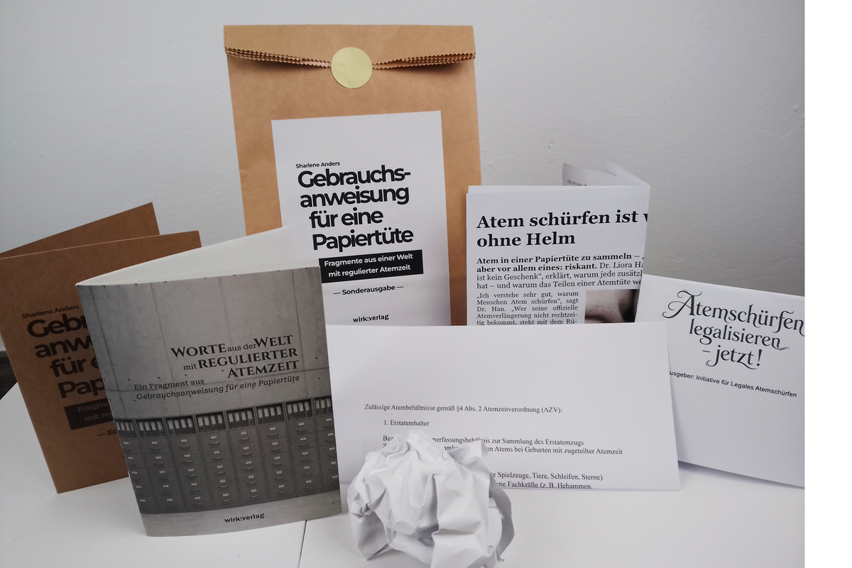 Gebrauchsanweisung für eine Papiertüte - Sonderedition
