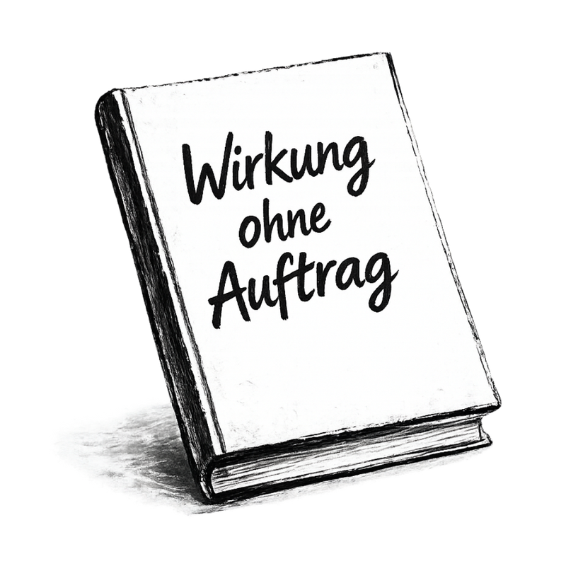 Wirkung ohne Auftrag