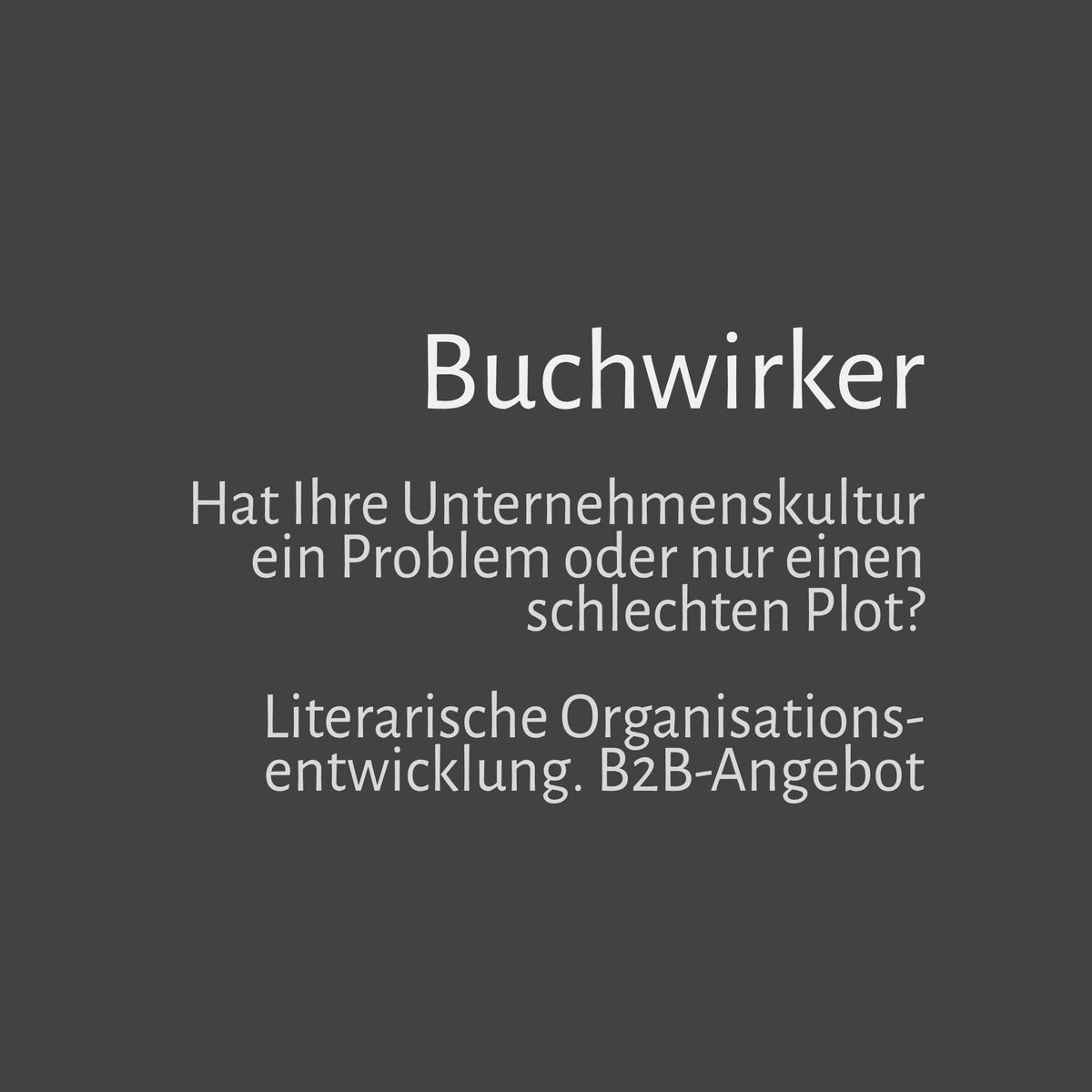 Buchwirker