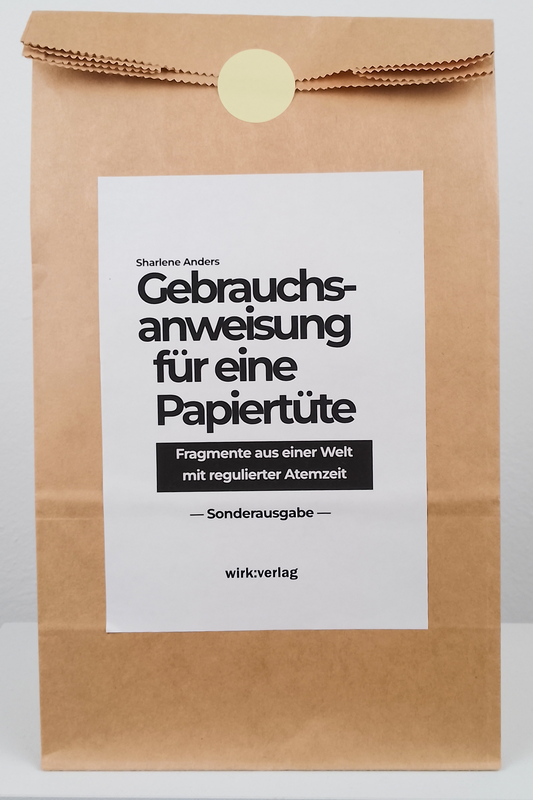 Gebrauchsanweisung für eine Papiertüte - Sonderedition