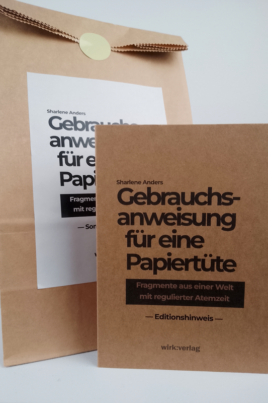 Gebrauchsanweisung für eine Papiertüte - Sonderedition